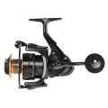 Spinning Fishing Reel 13BB + 1 Bearing Balls Metal Spinning Reel Boat Rock Fishing Wheel with with Extra Spool.