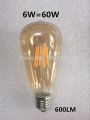 ST64 LED 2W 4W 6W 8W 12W 16W Dimmable Gold Filament Bulb E27 B22 Light 220V 110V Vintage Edison Lamp Retro Gold Glass Appearance. 