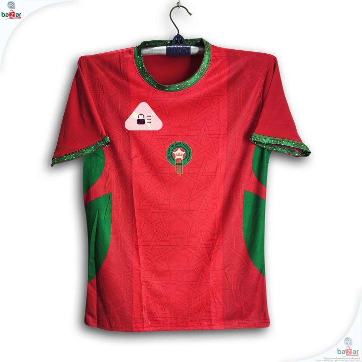 Morocco World Cup Jersey 2026 Football Jersey For Men - Half Sleeve t shirt - Morocco Jersey 2026