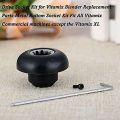 1 Set of Plastic Black Blender Drive Socket for Vitamix with Wrench. 