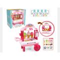 Ice Cream  Food Trolley Sweet Shop Cart Toy Pretend Play Set Kids. 