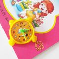 2023 Montessori Materials Plastic Clock Kids Toys Time Learning Teaching Aids Toys For Children Life Skills Training Games kids toys. 