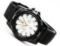 【The hottest this year】 Men's Fashion Swiss Nylon Woven Strap Watch Gemiu wi watch Sea, Land and Air Movement Army Style Watch. 