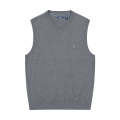 Mens Premium V-Neck Knit Sleeveless Pullover Sweater From Levin.