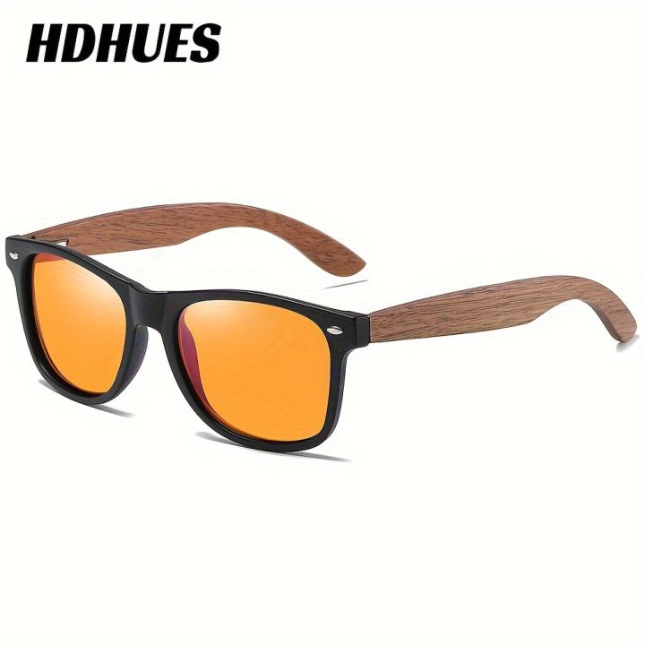 HdHues,%20Classic%20Trendy%20Square%20Polarized%20Sunglasses,%20With%20Walnut%20Wooden%20Temples,%20For%20Men%20Women%20Outdoor%20Sports%20Driving%20Fishing%20Cycling%20Supply%20Photo%20Prop%20-%20Image%206