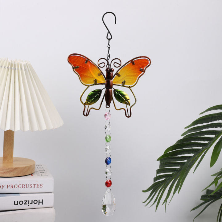 Hummingbird%20Aeolian%20Bells%20Crystal%20Pendant%20Rainbow%20Sun%20Catcher%20Lighting%20Garden%20Courtyard%20Decoration%20Chandelier%20Crystal%20Accessories%20-%20Image%202