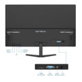 19 inch Wide Screen LED Monitor Black.