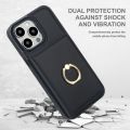 For iPhone 12 11 Pro XS Max XR X 7 8 SE2 Mini Phonrelaxe Case, Folding Card Bag Ring Bracket Leather Cover.