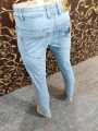 Bleach Wash Jeans. 
