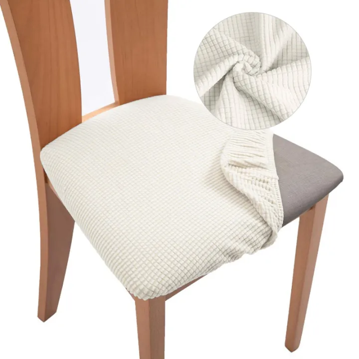 1/2/4/6%20Pcs%20Jacquard%20Chair%20Cover%20For%20Dining%20Room%20Chair%20Seat%20Cover%20Spandex%20Cushion%20Stool%20Removable%20Chair%20Covers%20For%20Wedding%20Home%20-%20Image%204