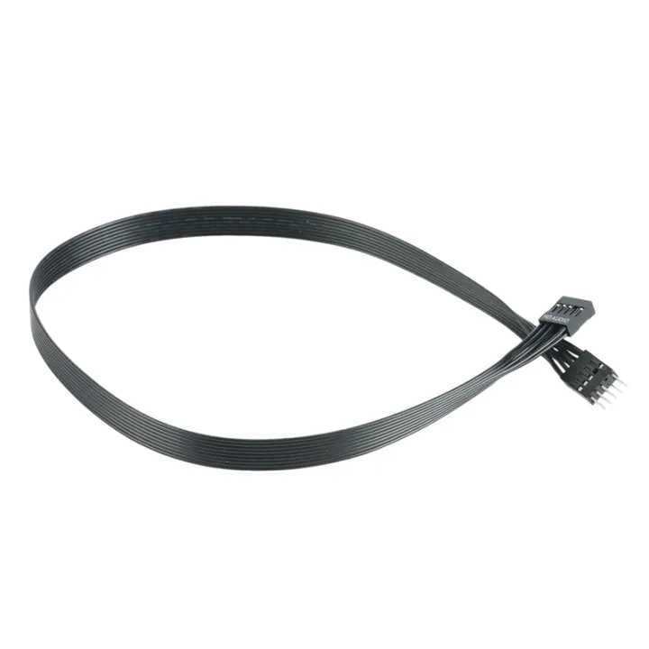 2Pcs%20Motherboard%20HD%20Audio%209Pin%20Male%20to%20Female%20Extension%20Cable%20for%20PC%20DIY%20Black%20-%20Image%204