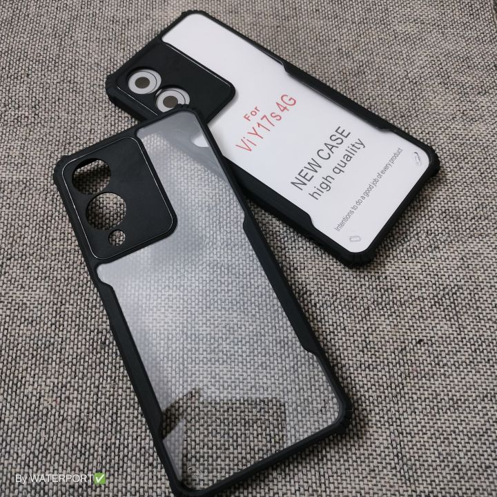 For vivo Y17s Transparent New Design Xnddhu Shockproof Airbag Protective Back Cover Phone Case