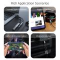 USB C To 3.5 MM Jack Adapter Type-C 3.5mm Earphone HiFi AUX Audio Converter PD 60W Charger Headphone Cable For Samsung iPad Pro. 