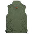 FGKKS Men Mesh Vest Multi Pocket Quick Dry Sleeveless Jacket Reporter Loose Outdoor Casual Thin Fishing Vests Waistcoat Male. 