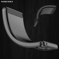 Nokia 7.2 Carbon Fiber Camera Protection Black Color Soft Mobile Back Cover  For Nokia 7.2. 