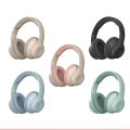 New cross-border macaron CXT-01 head-mounted wireless bluetooth headset foldable telescopic factory direct wholesale.