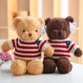 Korean ins cute teddy bear plush toy sweater cub doll Valentine's Day birthday gift. 
