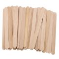 High Quality 100 Pices Perfect for Making Ice Cream and Handicraft Showpieces - One-time Use - Wooden Ice Cream Sticks. 