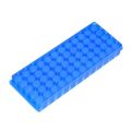 60-Well Tube Rack Alkali Resistant Blue Plastic Centrifugal Pipe Rack 0.5ml1.5ml2ml Microcentrifuge Tube Rack Tubes. 