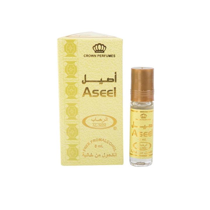 Al-Rehab Crown Roll on Attar Perfume Oil: Aseel 6ml