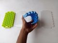 Silicone Ice Cube Tray with Lid Ice Cube Tray 37 Cavity Ice-making Box 1 piece.