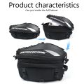 MOTOCENTRIC Waterproof Motorcycle Tail Bag Multi-Functional Durable Rear Motorcycle Seat Bag High Capacity Rider Backpack 11-Mc-0102 Latest. 