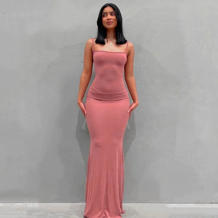 Satin%20Slip%20Sleeveless%20Backless%20Maxi%20Dress%20Women%202022%20Y2k%20Summer%20Bodycon%20Elegant%20Outfits%20Ladies%20Birthday%20Party%20Club%20Sundress%20-%20Image%202