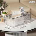 Luxury Tissue Box Wall-Mounted Acrylic Transparent Tissue Box Table Napkin Holder Bathroom Paper Box Tissue Paper Dispenser Bayline. 