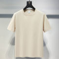 Wholesale New Cotton Short Sleeve T-Shirt Men's Round Neck Solid Color Net Casual T-Shirt Men's and Women's Loose Plus Size T-Shirt Tide. 