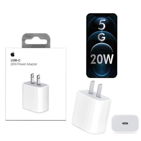 NEW iPhone 20W USB-C Power Adapter Wall Charger For iPhone 14 13 12 11 And  samsung Only Adapter