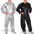 New Raincoat Exercise Gym Suit Heavy Duty Sauna Sweat Suit Fitness Weight Loss Anti-Rip For Fitness Gym Weight Loss Heavy Duty. 