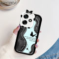 Hontinga for Infinix Hot 30 Back Cover Fashion Butterfly Phone Case Monster Lens Soft Mobile Cover. 