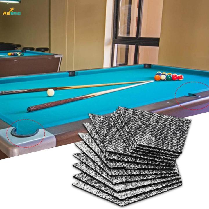 12x Billiard Pool Table Cushion Facings Snooker Table Accessories Rubber Pad Bevel