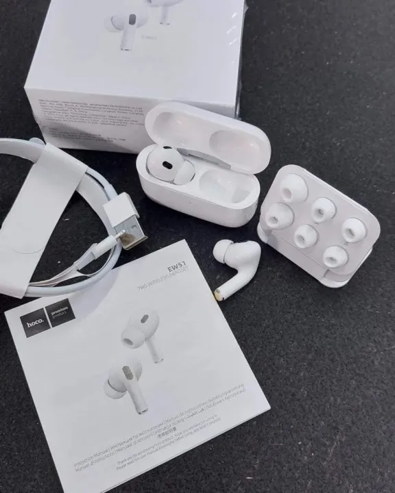 HOCO%20EW51%20TWS%20Wireless%20Airpods%20Pro%202nd%20Design%20ANC%20Bluetooth%20V5.3%20Earbuds%20Active%20Noise%20Cancellation%20Earphone%20For%20Samsung%20OPPO%20Vivo%20Realme%20OnePlus%20Xiaomi%20-%20Image%206