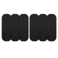 6Pcs Ceiling Fan Filters-High-Efficiency Activated Carbon Air Filters Universal Ceiling Fan Blades Filters Accessories. 