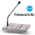 BRADOO-Professional Dynamic DJ Microphone for Mixer Dedicated Disc Shouting Microfone KTV Bar Gooseneck DJ Mic. 