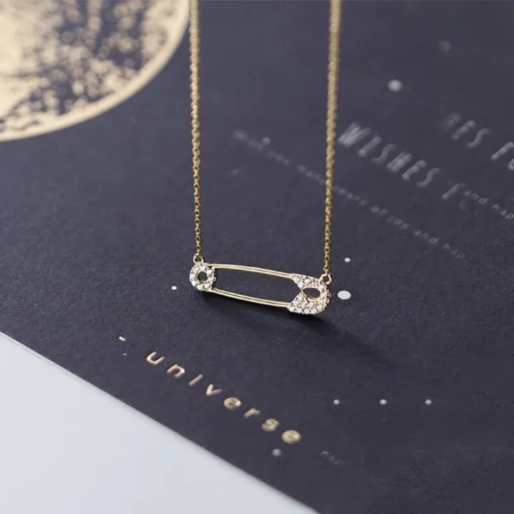 Genuine%20925%20Sterling%20Silver%20Safety%20Pin%20Necklace%20for%20Women%20Crystal%20Pin%20Shape%20Necklaces%20Charms%20Jewelry%20Necklace%20for%20Women%20Pendants%20-%20Image%205