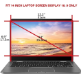Combo pack Laptop Screen Protector 14.6 Inch. 