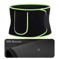 Sweat waist protection belt sports body sculpting belt fitness abdomen elastic abdomen belt multifunctional belt Cologo. 