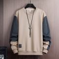Men's Hoodies Fashion Men Patchwork Sweatshirt O Neck Brand Clothing Male Harajuku Streetwear  Hop Oversize Hoodie Srtswear. 