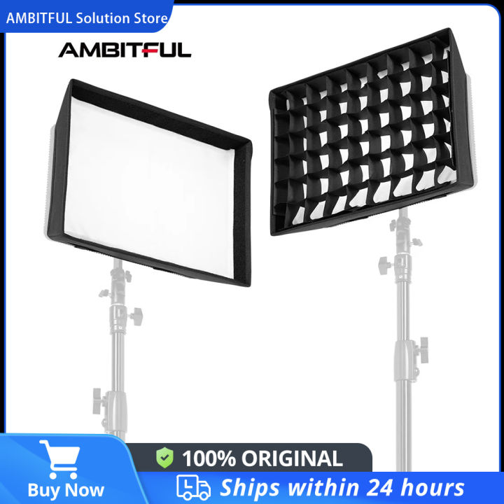 Godox LEDP260C LED Video yumuşak işık difüzör petek izgara Softbox için ...