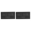 2 Pieces Bass Drum Guard Pads Jazz Drum Anti-Skid Pad Jazz Drum Guard Pads Drum Kit Accessories.