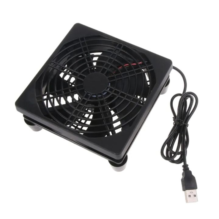 Router Cooling Silent Fan For Computer Cases Mining CPU Coolers Computer Cooling Fan 5V USB Power 120mm Cooling Fan J60A