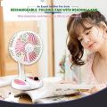 GCY-KB-KC-5811 Rechargeable Folding Fan With  power full best light. 