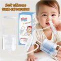 Nasal Aspirator for Baby and Toddler Nose Clearing with Hand Pump and Non-Invasive Tip for Quick, Quiet Suction, Clear Clogged Passages & Boogers, Co-branded with CHIBOJI (2 Fingers Handle).