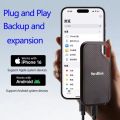 Portable SSD 2TB/4TB External Hard Drive High Speed Solid State Drive 128TB Mass Hard Disk USB 3.2 for Laptop/Desktop/Phone/MAC.