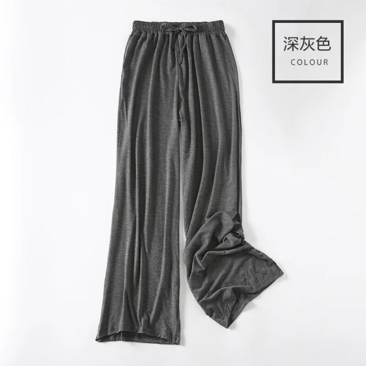 Multiple%20Colour%20Winter%20Women's%20Home%20Pants%20Lounge%20wear%20Homewear%20Pajama%20Pant%20Spring%20Autumn%20Modal%20Loose%20Pyjama%20Trousers%20-%20Image%205