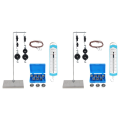 2X Spring Dynamometer Balance Physics Experiments Spring Hook Code Mechanics of Machinery Pulley Block Set.