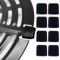 Air Fryer Rubber Bumpers,Rubber Feet,Silicone Pieces,Rubber Tips,Anti-Scratch Protective Cover for Air Fryer Tray.
