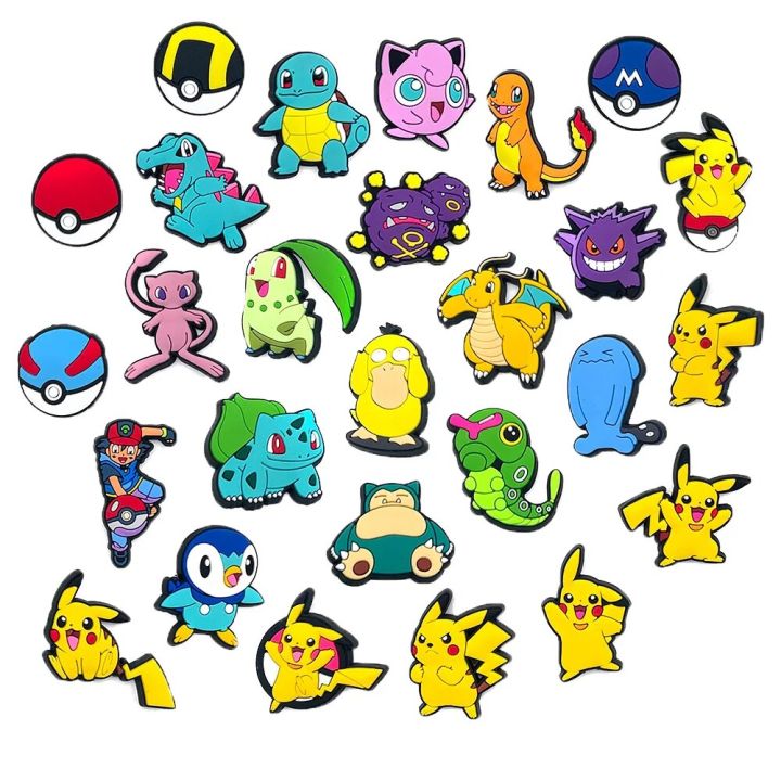 Aoger%2027kinds%20of%20Pokemon%20Shoe%20Charms%20for%20Clogs%20Sandals%20Decoration%20Shoe%20Accessories%20Charms%20-%20Image%204